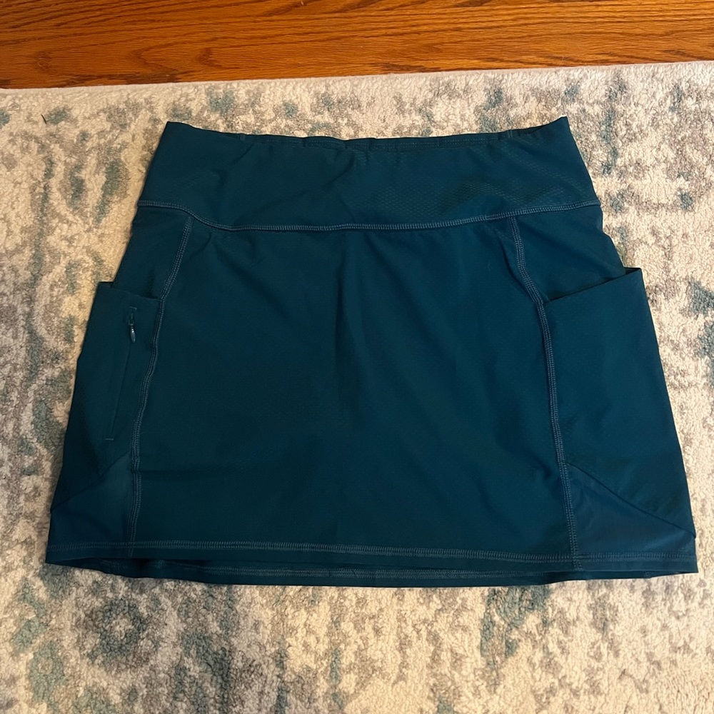 Athleta Dark Teal Skort SM